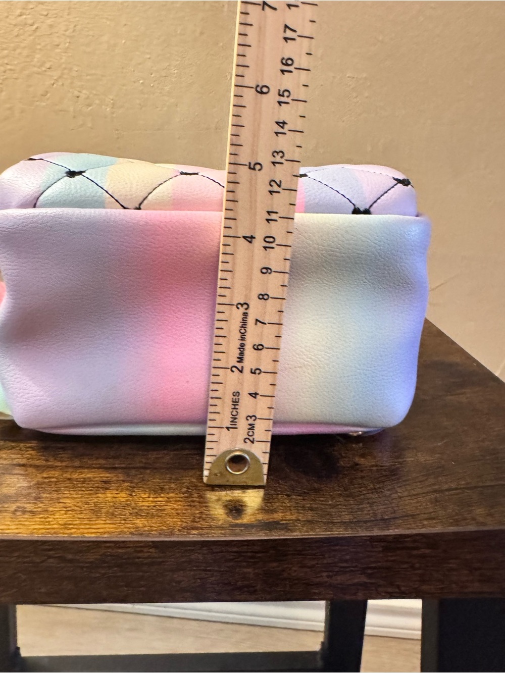 Luv Betsy Betsy Johnson rainbow Heart Mini Backpack Purse - Picture 12 of 12